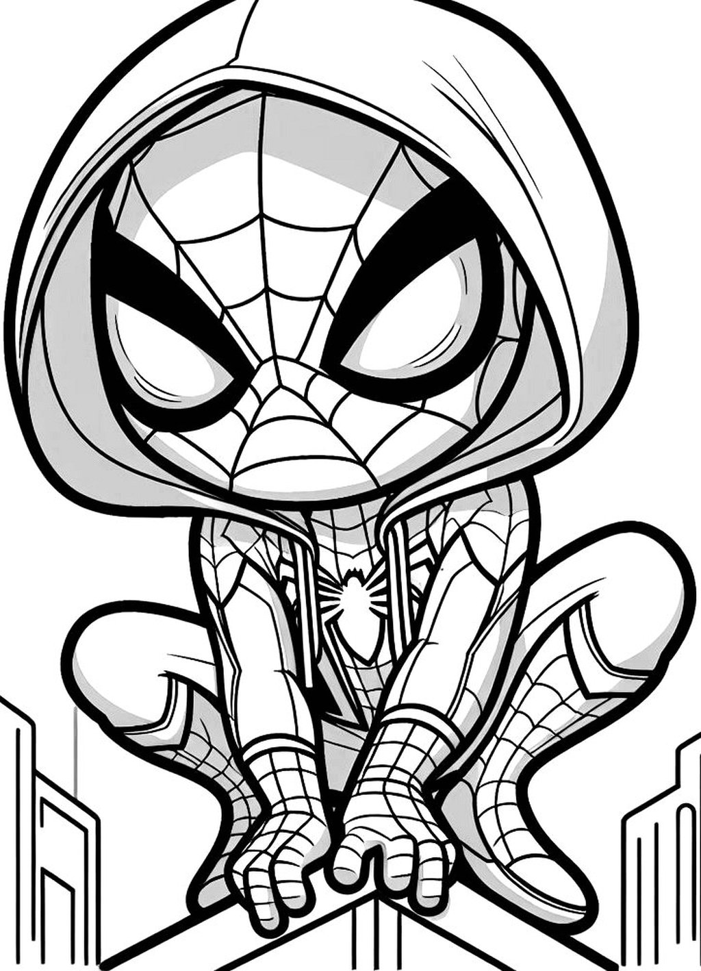 Dibujos Para Imprimir Y Colorear De Ghost Spider