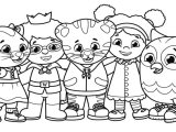 daniel-tiger dibujos colorear