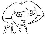 dora-the-explorer coloriages