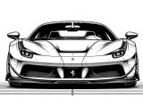 ferrari coloriages