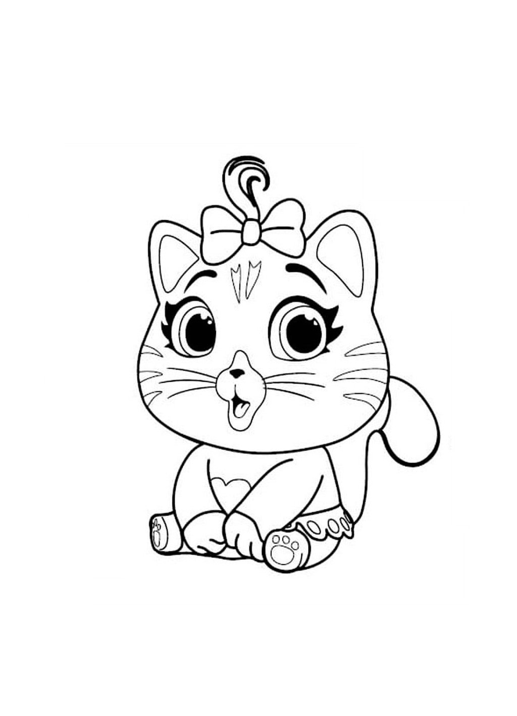 44 Cats Coloring Pages