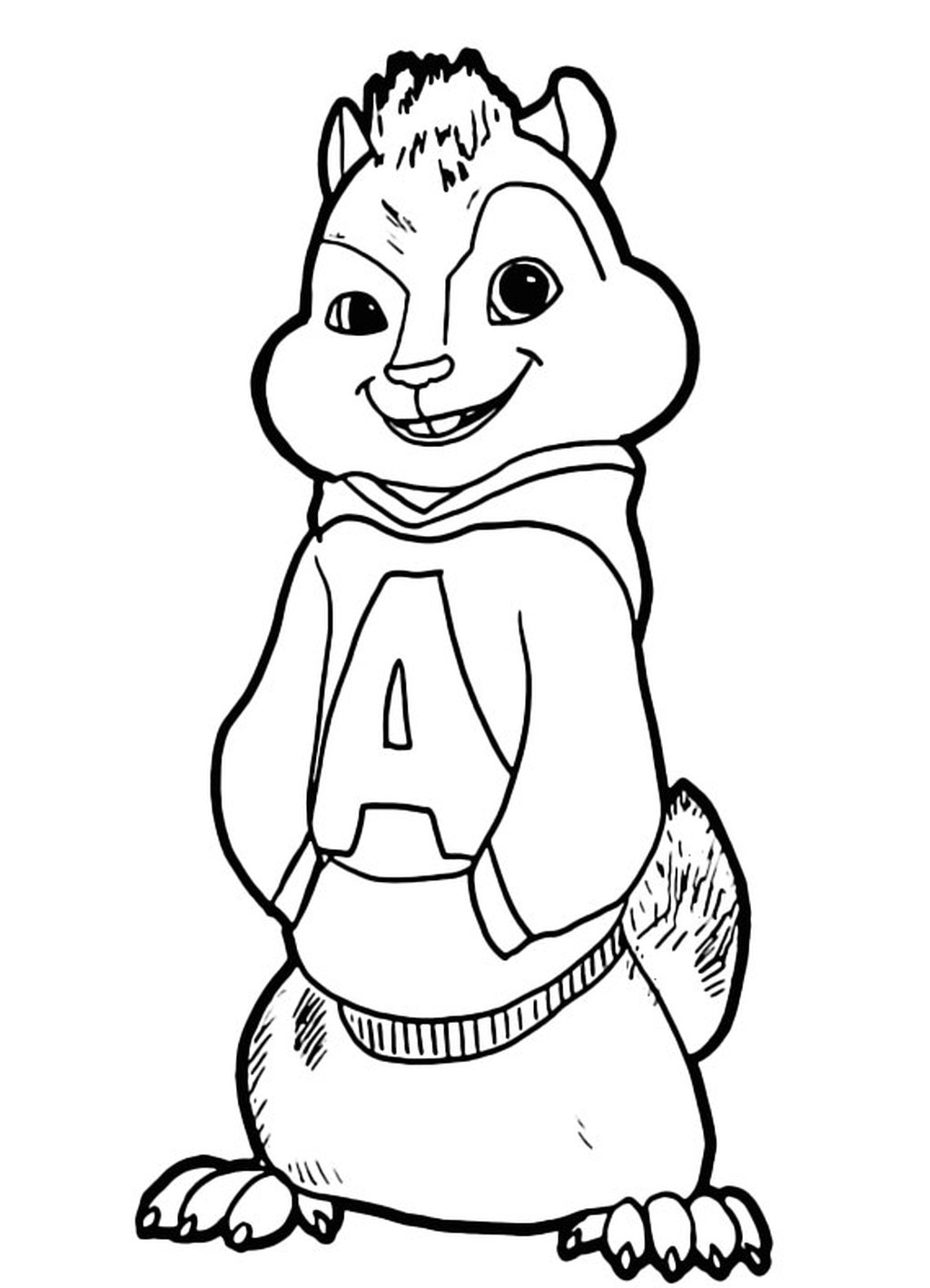 Alvin And The Chipmunks 6 Printable Pages