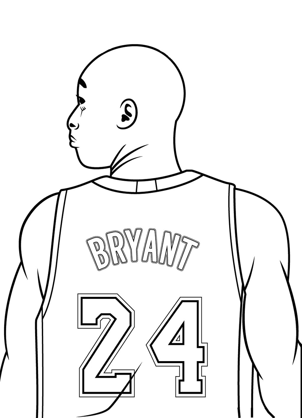 Basketball Kobe Bryant Printable Pages