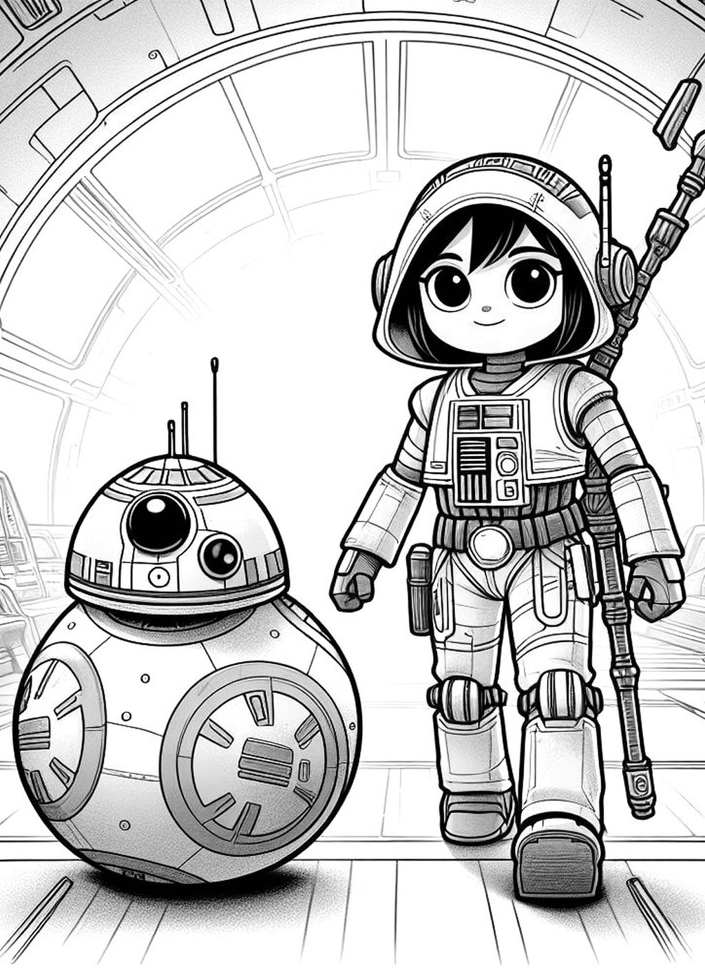 Bb8 And Friend Printable Pages