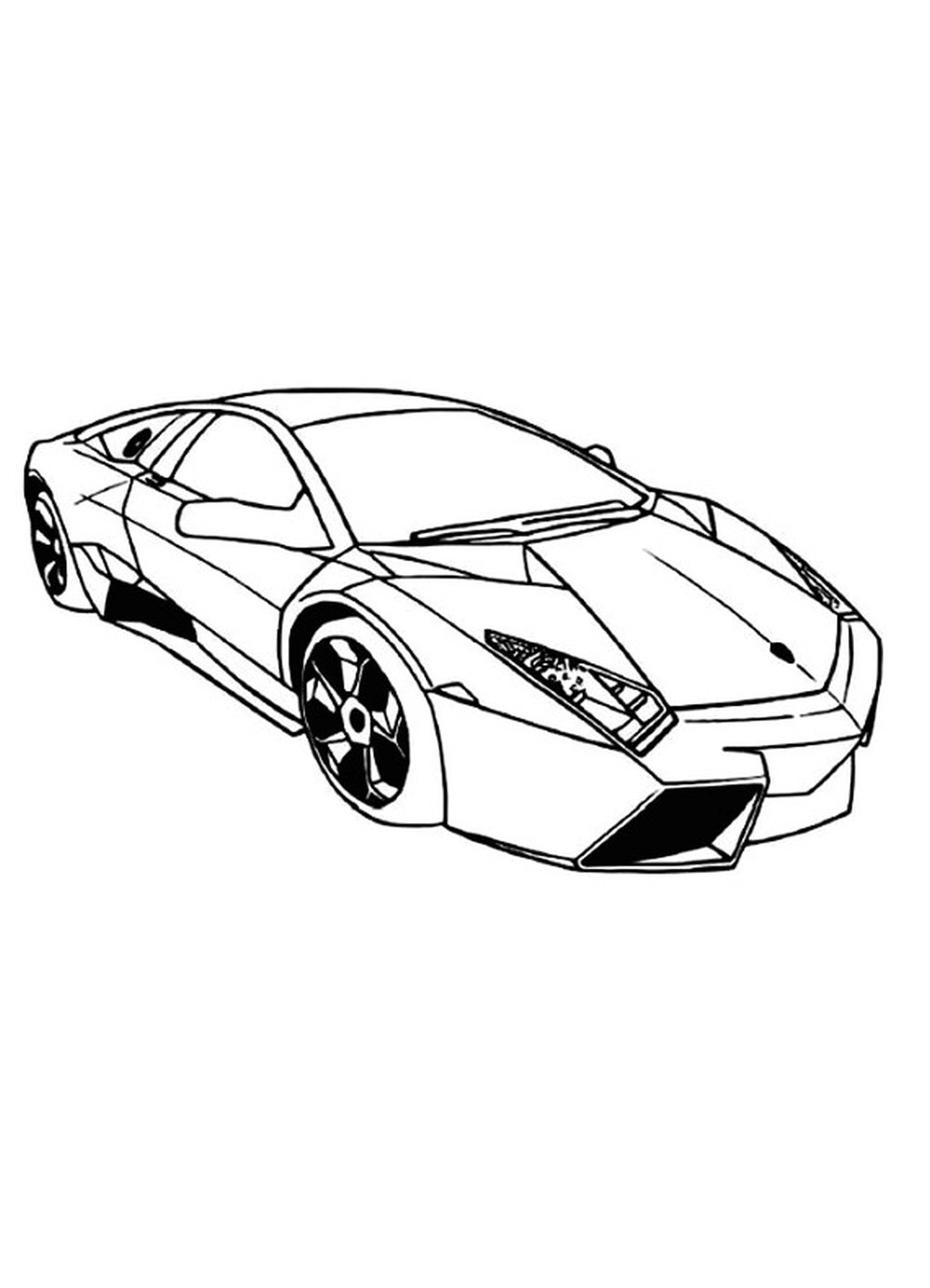 Dibujos Para Imprimir Y Colorear De Cars Supercars 37