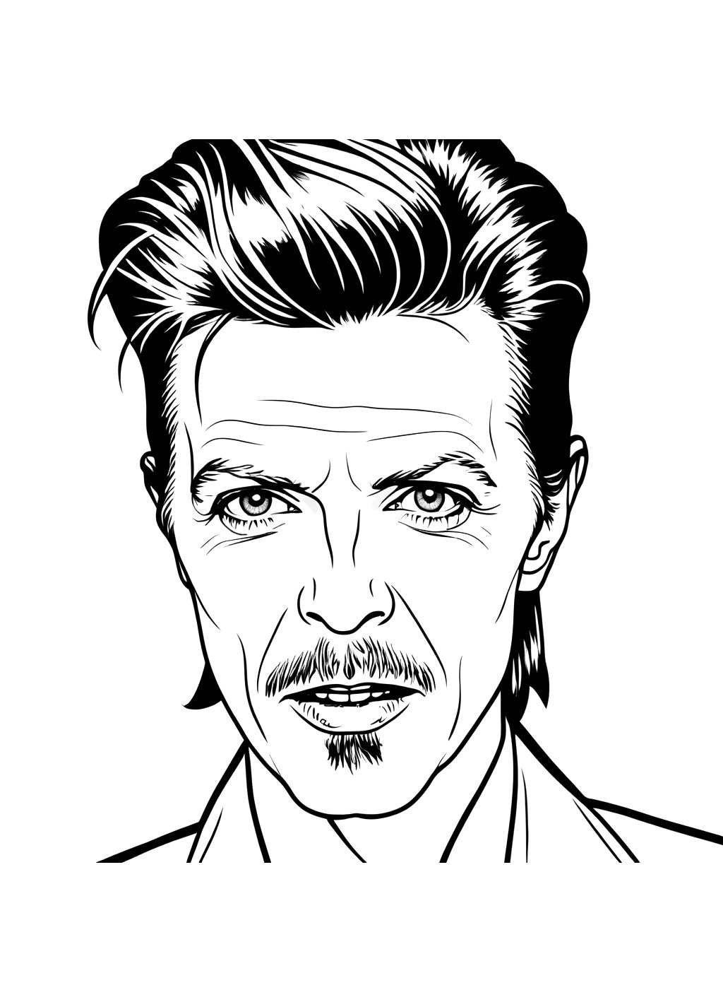 celebrities-david-bowie-printable-pages