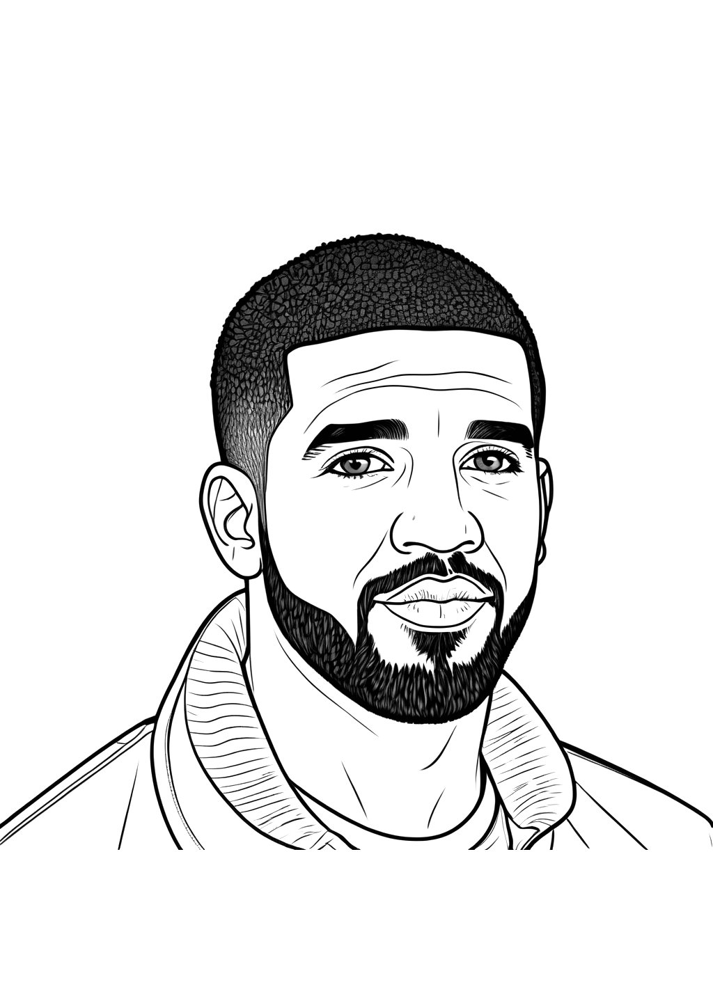 Celebrities Drake Rapper 1 Printable Pages