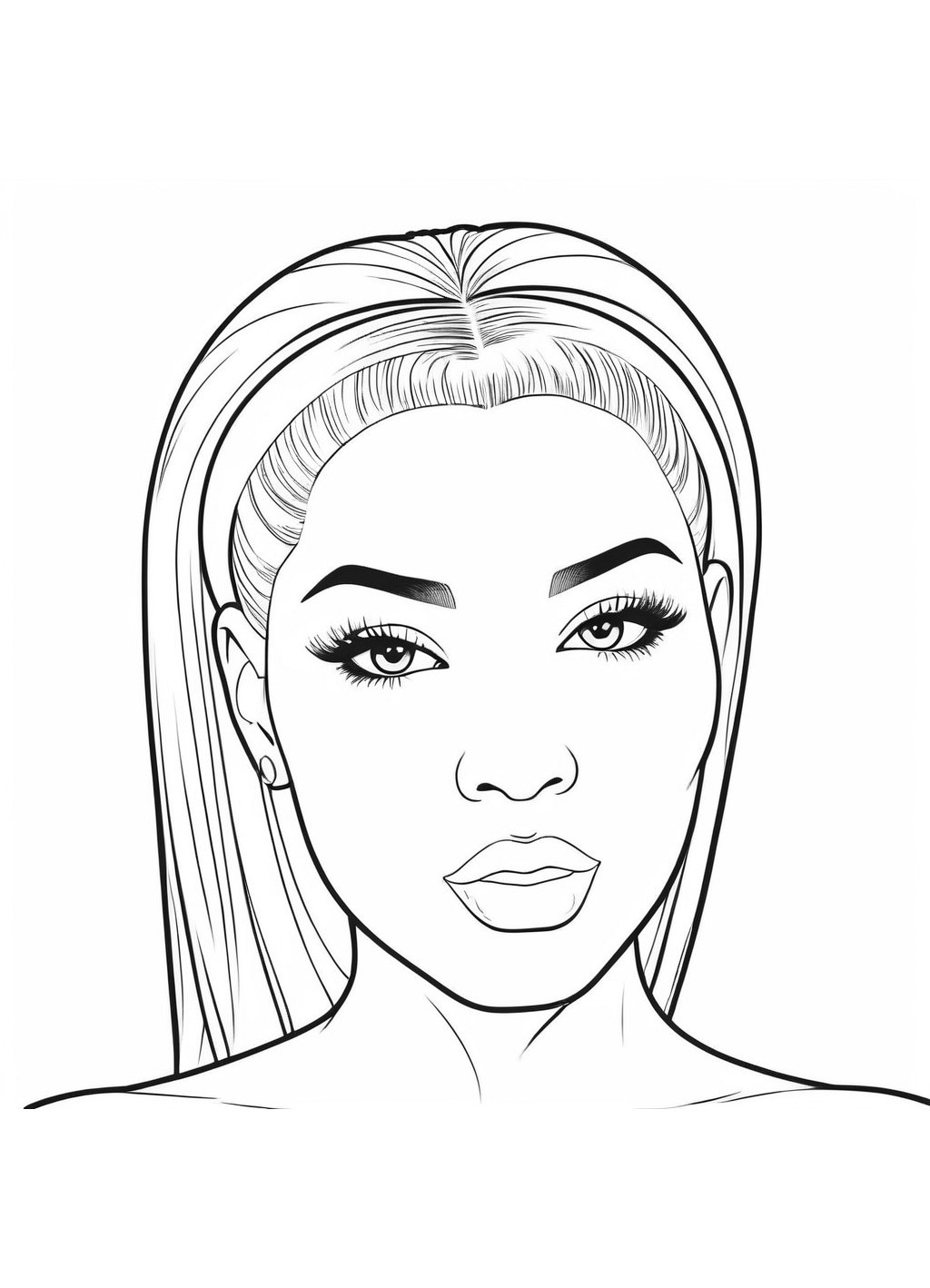 Celebrities Nicki Minaj Printable Pages