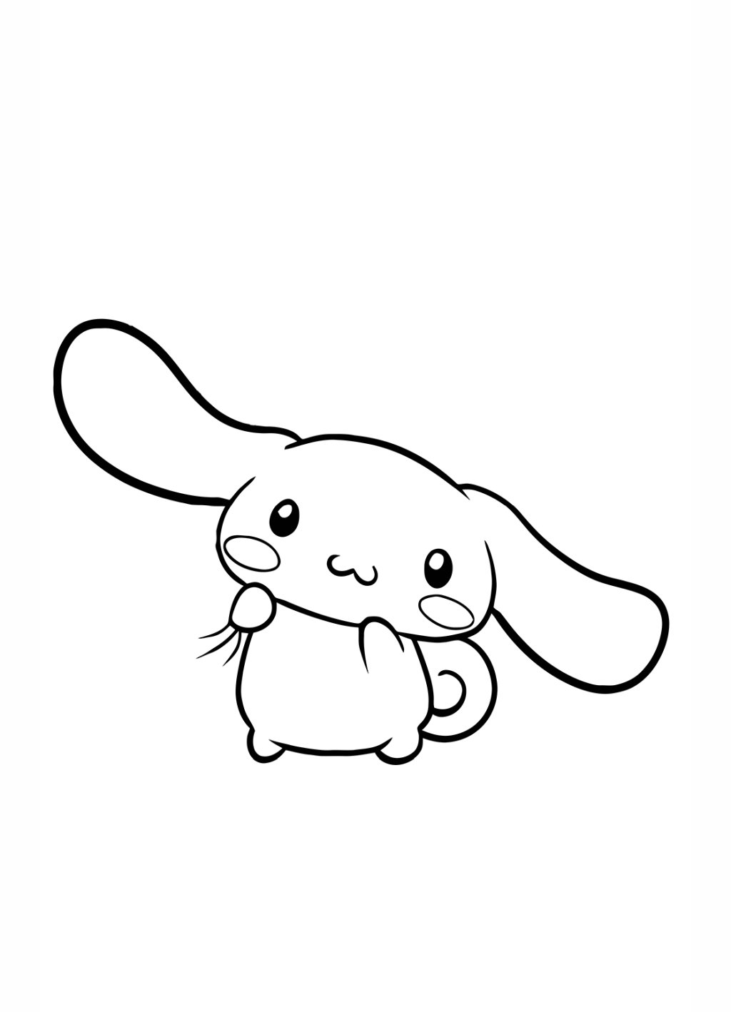 Cinnamoroll Coloring Pages