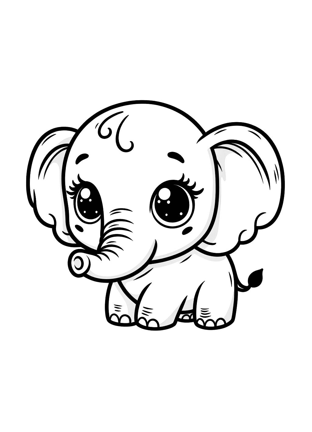 Elephant Coloring Pages