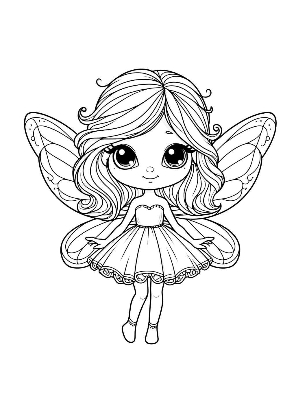 fairy-coloring-pages