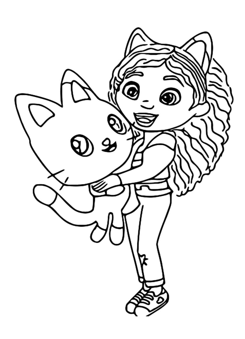 Dibujos Para Imprimir Y Colorear De Gabby Dollhouse 24 5803