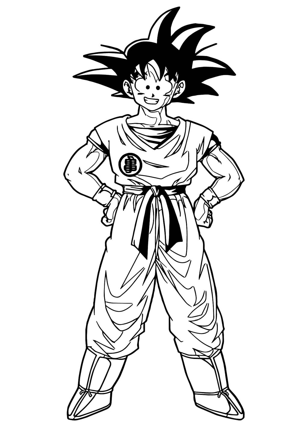 Goku 39 Printable Pages