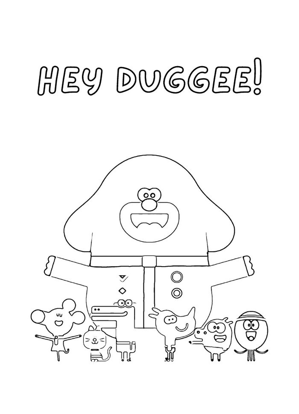 Hey Duggee 15 Printable Pages