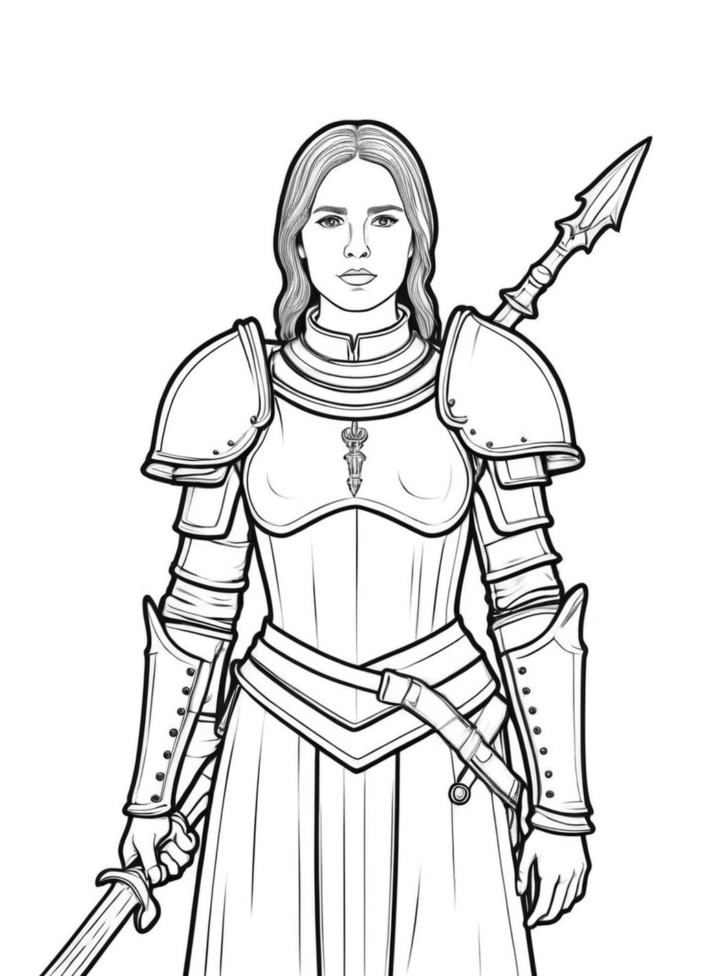 History Joan Of Arc Printable Pages