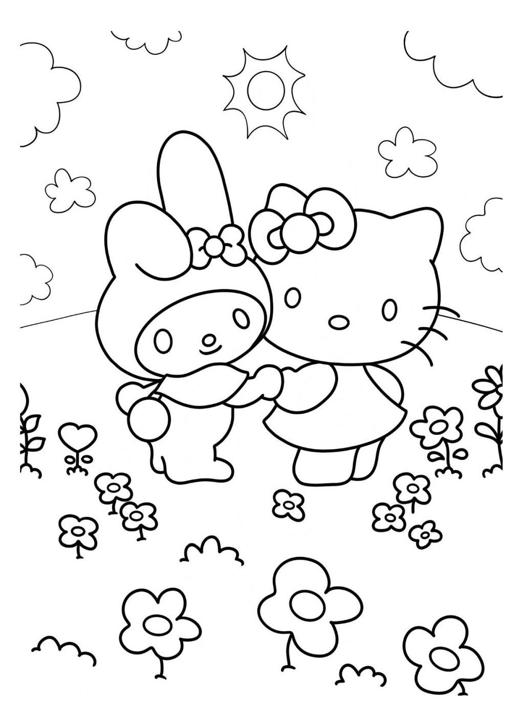 Sanrio 84 Printable Pages