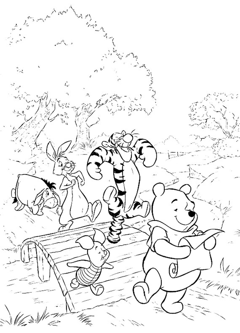 Winnie Pooh 41 Printable Pages