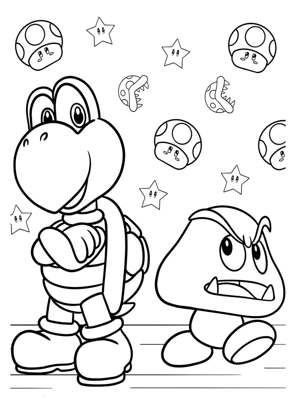 Yoshi 81 Printable Pages